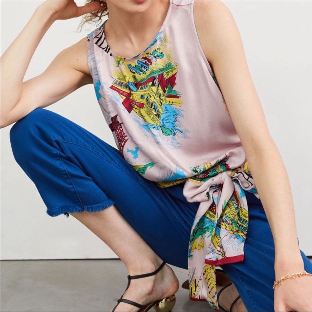 POSTCARD WRAP TOP L - Picture 4 of 11